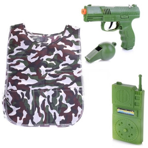 Набор военного с бронежелетом Набор военного с бронежелетом